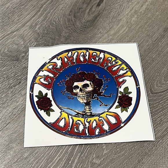 The Grateful Dead Stickers Dancing Bear Tye Die New Logo Band Hippy Sticker - Picture 4 of 8